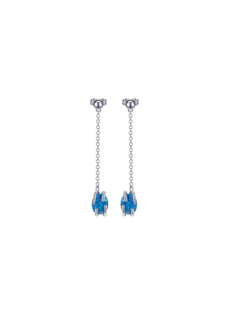 DECONSTRUCTION COLLECTION TWISTED PRONGS EARRINGS （PAIR）